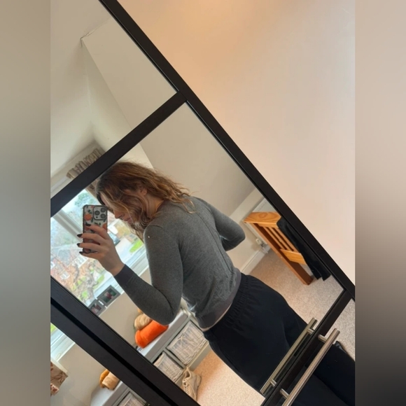 Topshop Charcoal Long Sleeve jumper - Picture 2 of 3